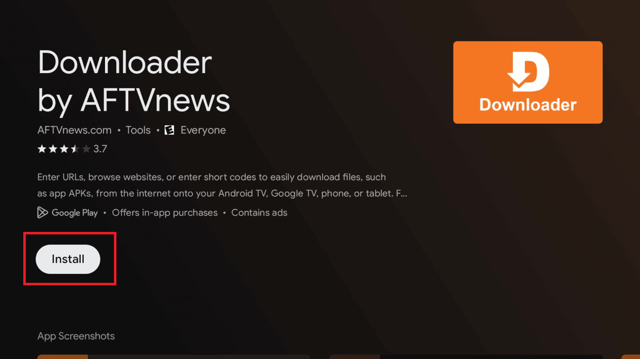 Install Downloader